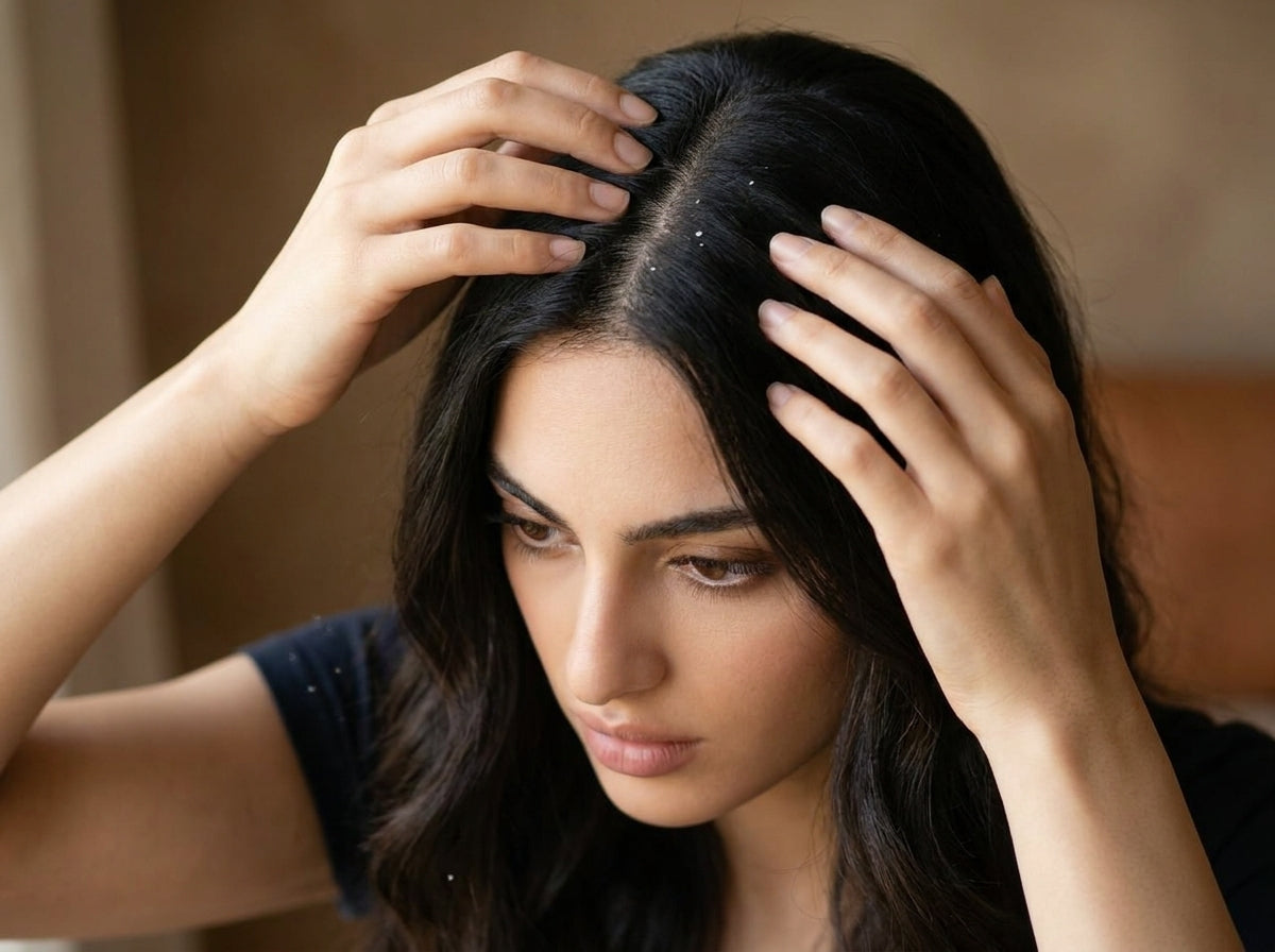 اسباب قشرة الشعر وعلاجها