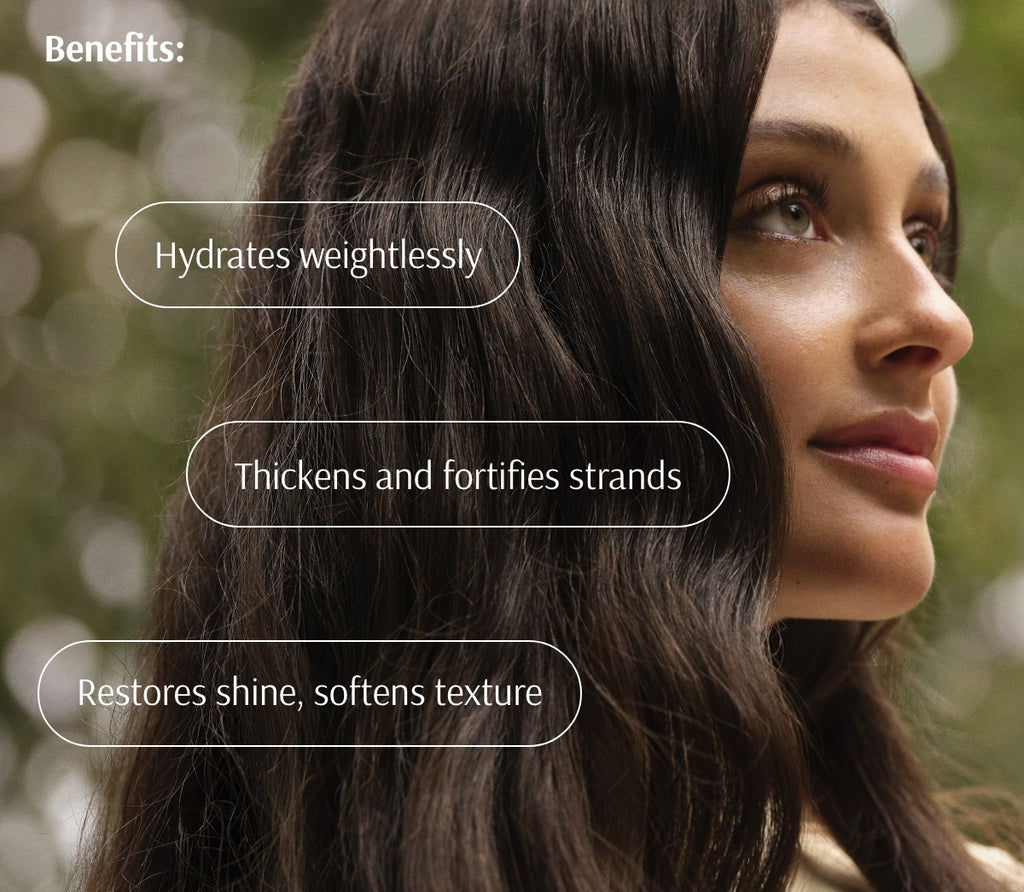 بلسم اكليل الجبل  + البيبدات لزيادة سماكة الشعر