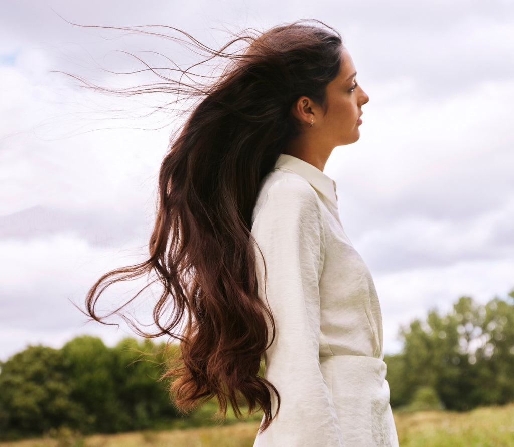 بلسم اكليل الجبل  + البيبدات لزيادة سماكة الشعر