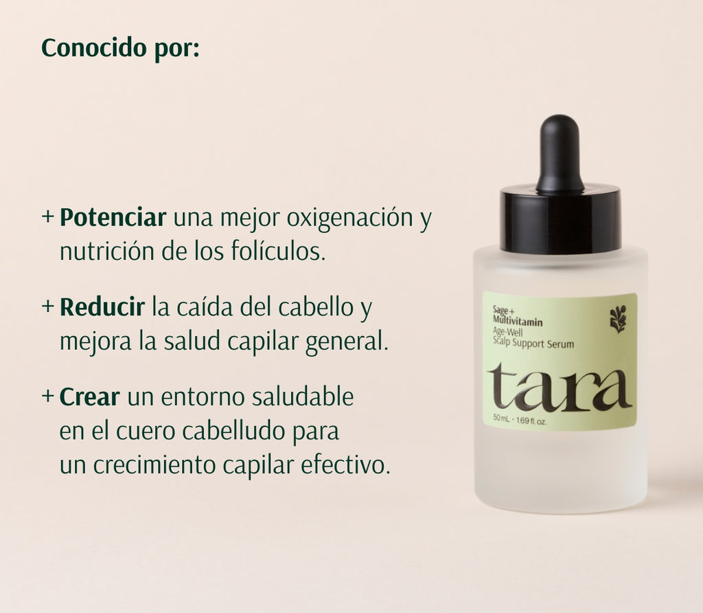 سيروم لفروة الرأس الميرمية + الفيتامينات المتعدده  لمقاومة الشيب وعلامات شيخوخة الشعر