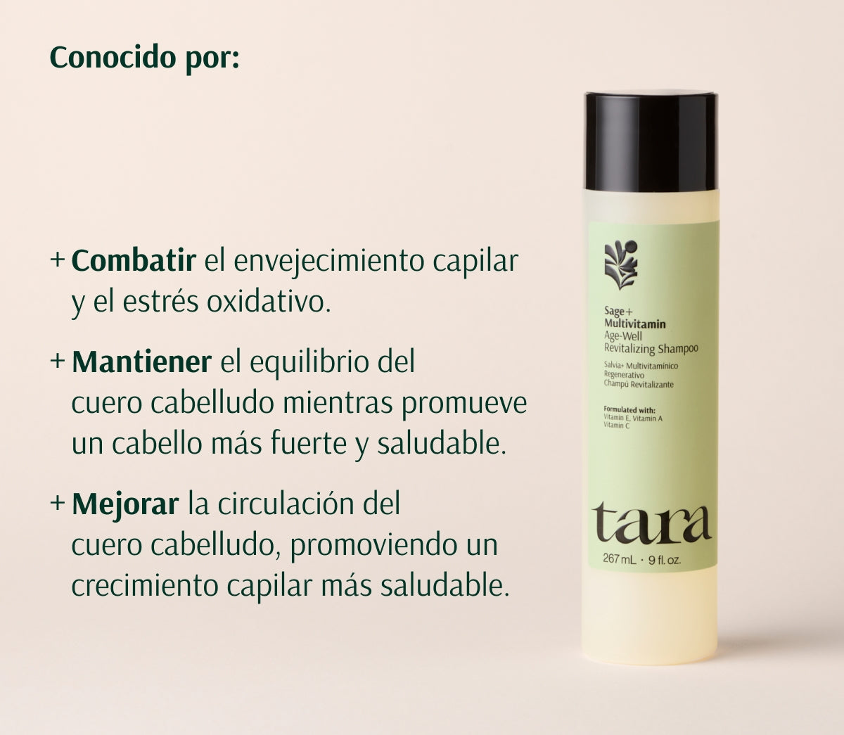 شامبو الميرمية + الفيتامينات المتعدده لمحاربة شيخوخة الشعر